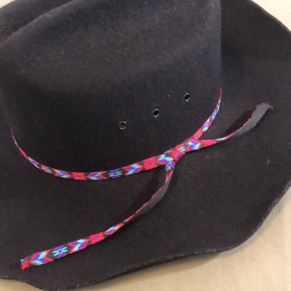 TEXAS HAT made in U.S.A  men’s or women’s size Large black color HAT - Picture 13 of 14